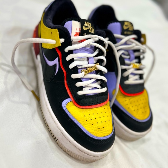 Nike Air Force 1 Low shadow sisterhood black || Womens || - Picture 3 of 4